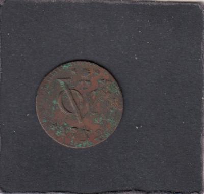 Beschrijving: Duit V.O.C. ZEELAND S177
